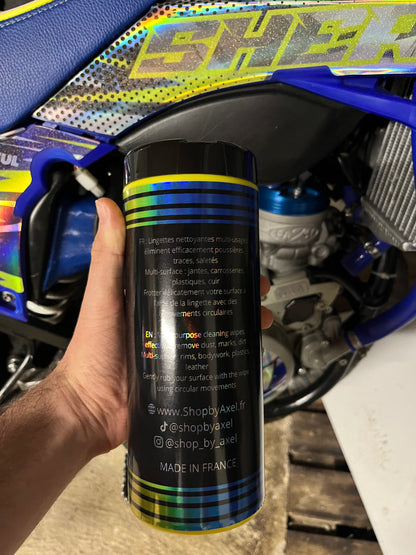 40 LINGETTES NETTOYANTES MOTO-AUTO SBA